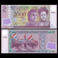 PARAGUAY - Billet de 2000 Guaranies - Adela and Celsa Speratti - Polymer - 2011 – P228c – JeromeCollection