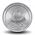 ETATS UNIS / USA - PIECE de 25 Cents - America the Beautiful - Parc national des volcans d'Hawaï - Hawaï - 2012 - D –