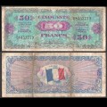 FRANCE - Billet de 50 Francs - DRAPEAU - 1944 – P117a – JeromeCollection