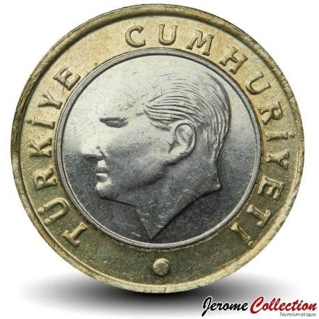 TURQUIE - PIECE de 1 Lira - Mustafa Kemal Atatürk - 2020 – Km1244 – JeromeCollection
