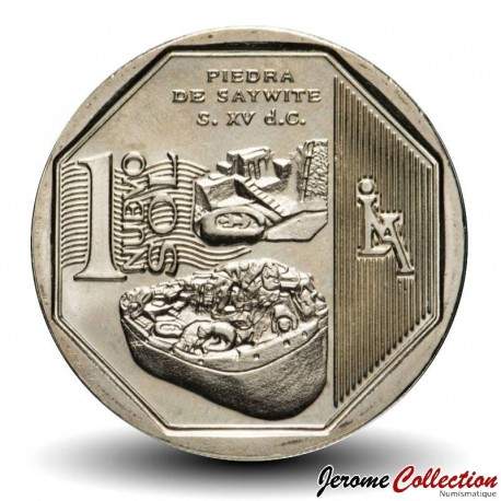 PEROU - PIECE de 1 Sol - Pierre de Saywite - 2012 – Km362 – JeromeCollection