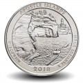 ETATS UNIS / USA - PIECE de 25 Cents - America the Beautiful - Apostle Islands National Lakeshore - Wisconsin - 2018 -