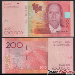 CAP-VERT - Billet de 200 Escudos - enrique Teixeira de Sousa - 2019 / 2021
