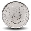 CANADA - PIECE de 25 Cents - Nature légendaire au Canada - Faucon pèlerin - Orque - Colorée - 2011 – Km1170a –