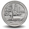 ETATS UNIS / USA - PIECE de 25 Cents - America the Beautiful - Voyageurs National Park - Minnesota - 2018 - S – Km671 –