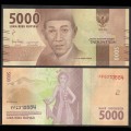 INDONESIE - Billet de 5000 Rupiah - 2018 – P156c – JeromeCollection