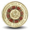 AUSTRALIE - PIECE de 2 Dollars - 100 Ans du service de Rapatriement - 2019 – Km3728 – JeromeCollection