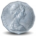 AUSTRALIE - PIECE de 50 Cents - Elizabeth II 2ème effigie - 1969 – Km68 – JeromeCollection