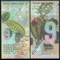 FAUNUS ISLAND - Billet de 9 DOLLARS - Chenille - 2020 – 0009 – JeromeCollection
