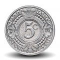 ANTILLES NEERLANDAISES - PIECE de 5 Cents - Fleur d'oranger - 2016 – Km33 – JeromeCollection