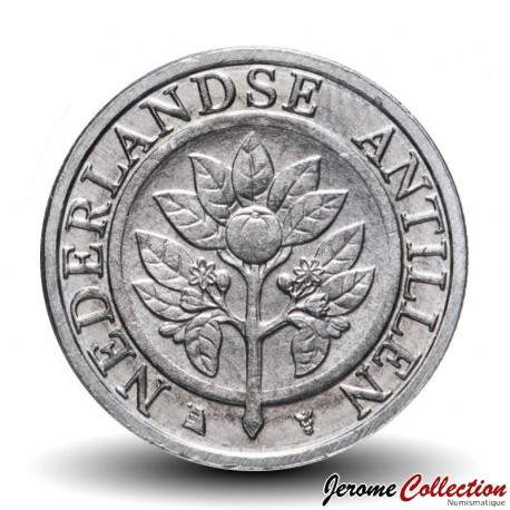 ANTILLES NEERLANDAISES - PIECE de 5 Cents - Fleur d'oranger - 2016 – Km33 – JeromeCollection