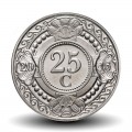 ANTILLES NEERLANDAISES - PIECE de 25 Cents - Fleur d'oranger - 2016 – Km35 – JeromeCollection