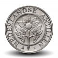ANTILLES NEERLANDAISES - PIECE de 25 Cents - Fleur d'oranger - 2016 – Km35 – JeromeCollection