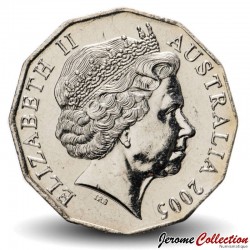 AUSTRALIE - PIECE de 50 Cents - Fin de la seconde guerre mondiale - 2005