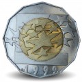 CROATIE - PIECE de 25 Kuna - Union européenne - 1999 – Km64 – JeromeCollection