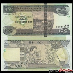 ETHIOPIE - Billet de 100 Birr - 2012
