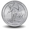 ETATS UNIS / USA - PIECE de 25 Cents - America the Beautiful - Fort Moultrie - Caroline du Sud - 2016 - S – Km639 –