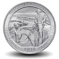 ETATS UNIS / USA - PIECE de 25 Cents - America the Beautiful - Parc national Theodore Roosevelt - Dakota du Nord - 2016
