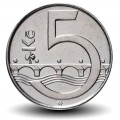 REPUBLIQUE TCHEQUE - PIECE de 5 Korun - Pont Charles IV - 1994 – Km8 – JeromeCollection