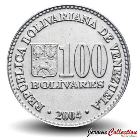 VENEZUELA - PIECE de 100 Bolivars - 2004 – Y83 – JeromeCollection