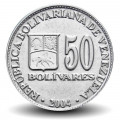 VENEZUELA - PIECE de 50 Bolivars - 2004 – Y82 – JeromeCollection