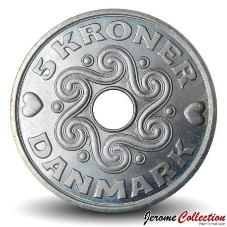DANEMARK - PIECE de 5 Couronnes Danoises - 2016 – Km869 – JeromeCollection