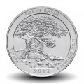 ETATS UNIS / USA - PIECE de 25 Cents - America the Beautiful - Great Basin - Nevada - 2013 - S – Km544 –