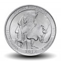 ETATS UNIS / USA - PIECE de 25 Cents - America the Beautiful - Mount Rushmore - 2013 - S – Km546 – JeromeCollection