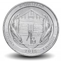 ETATS UNIS / USA - PIECE de 25 Cents - America the Beautiful - Monument national de Homestead - Nebraska - 2015 - S –