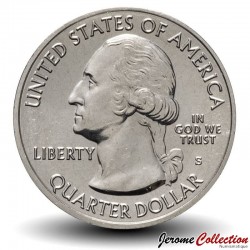 ETATS UNIS / USA - PIECE de 25 Cents - America the Beautiful - Bombay Hook National Wildlife Refuge - Delaware - 2015 - S