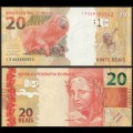 BRESIL - Billet de 20 Reais - Tamarin lion doré - 2010 / 2019 – P255e – JeromeCollection