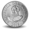 PARAGUAY - PIECE de 100 Guaranies - Général José Eduvigis Díaz - 2018 – Km177b – JeromeCollection