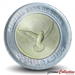 SOUDAN - PIECE de 50 Piastres - Colombe - 2006