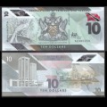 TRINITÉ-ET-TOBAGO - Billet de 10 Dollars - Oiseau Cocrico - Polymer - 2020 – P62 – JeromeCollection
