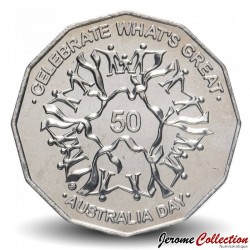 AUSTRALIE - PIECE de 50 Cents - Australia Day - 2010