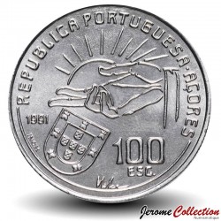 PORTUGAL - PIECE de 100 Escudos - Antero de Quental - 1991