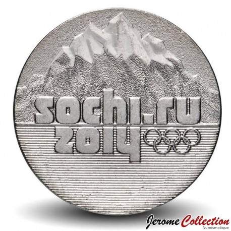 RUSSIE - PIECE de 25 ROUBLES - JO de Sochi - 2011 – Y1298 – JeromeCollection