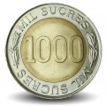 EQUATEUR - PIECE de 1000 Sucres - 70 Ans de la Banque centrale - 1997 – Km103 – JeromeCollection