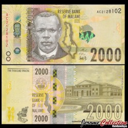 MALAWI - Billet de 2000 Kwacha - Université des sciences et technologies - 2016