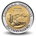 ARGENTINE - PIECE de 1 Peso - Bimétal - Pucara de Tilcara - 2010 – Km159 – JeromeCollection