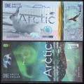 ARCTIC - Billet de 1 ARCTIC DOLLAR - Lapin des neiges - 2020 – 0001 – JeromeCollection