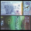 ARCTIC - Billet de 20 ARCTIC DOLLARS - Ours Polaire - 2020 – 0020 – JeromeCollection