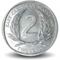 ETATS DE LA CARAIBE ORIENTALE - PIECE de 2 Cents - 2008 – Km35 – JeromeCollection
