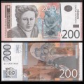 SERBIE - Billet de 200 Dinara - Nadežda Petrović - 2005 – P42a – JeromeCollection