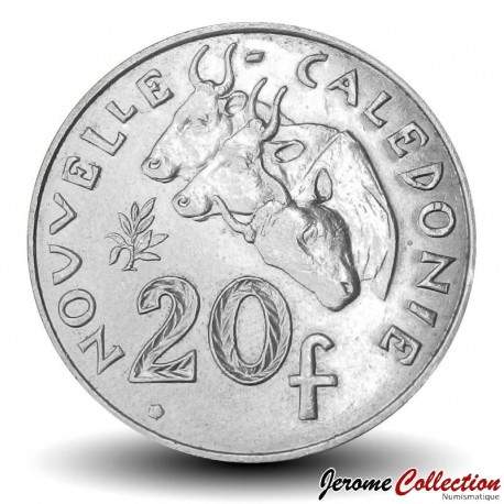 NOUVELLE CALEDONIE - PIECE de 20 Francs - Bétail - 2008 – Km12a – JeromeCollection