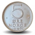 NORVEGE - PIECE de 5 Øre - Olav V - 1982 – Km415 – JeromeCollection