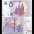 BILLET TOURISTIQUE - ZERO 0 EURO - RUSSIE - SAINT PETERSBURG - QEAD - 2019-1 – – JeromeCollection