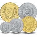 GUATEMALA - SET / LOT de 5 PIÈCES - 5 10 25 50 Centavos 1 Quetzal - 2010 / 2022 – Km276 277 283 284 294 –
