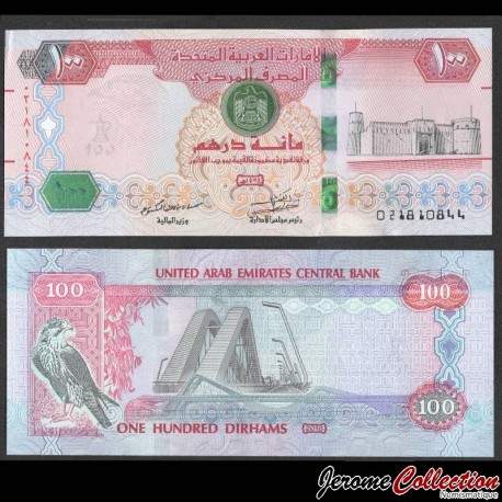 EMIRATS ARABES UNIS - Billet de 100 Dirhams - 2018 – P30g – JeromeCollection