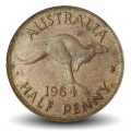 AUSTRALIE - PIECE de 1/2 Penny - Kangourou - 1964 – Km61 – JeromeCollection